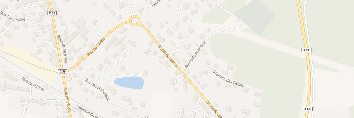 Plan du 31 Rte De Larche à Mansac