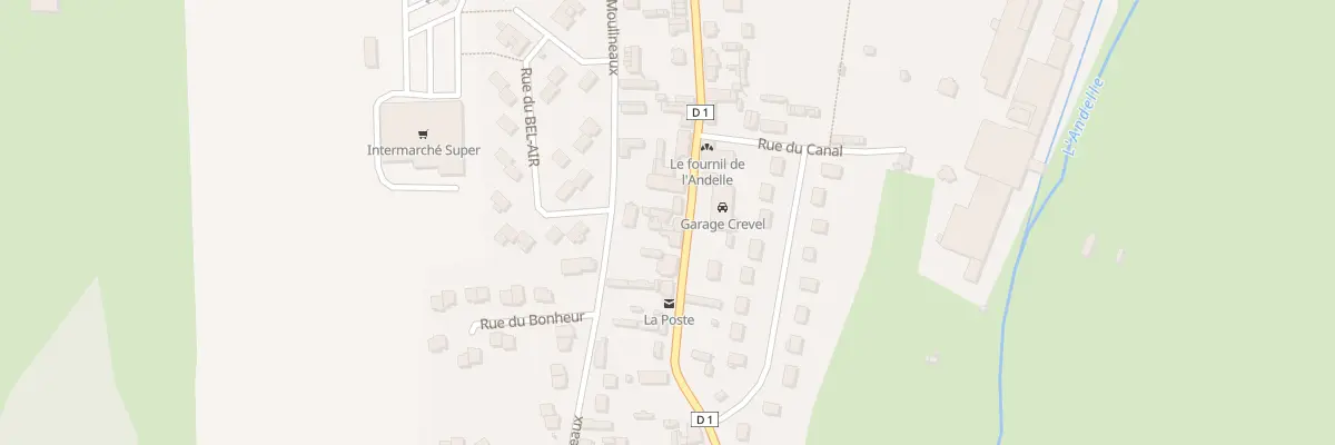 Plan du 78 Rue du Gen de Gaulle à Perriers-sur-Andelle