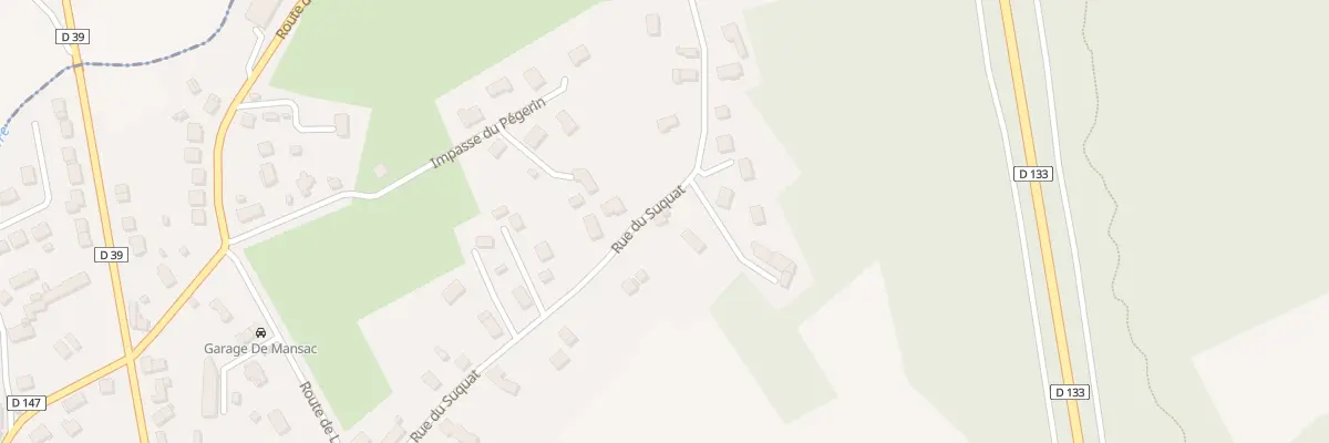 Plan du 18 Rue Du Suquat à Mansac