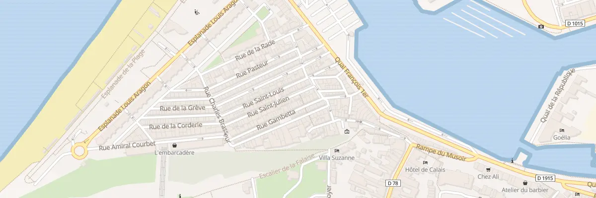 Plan du 11 Rue Saint Julien au Tréport