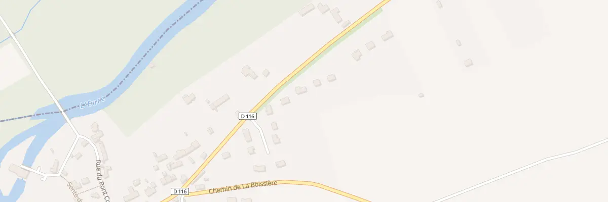 Plan du 14 Rte de la Croix de Sorel à Sorel-Moussel