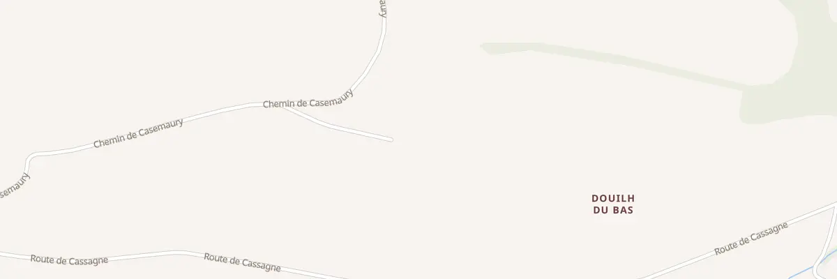 Plan du 21 Douilh à Carla-Bayle