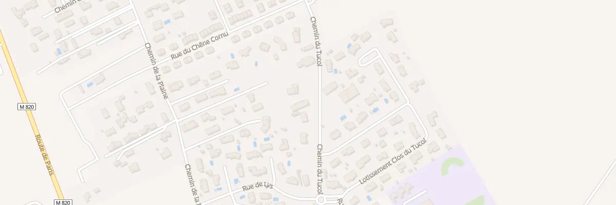 Plan du 45 Che de Tucol à Saint-Jory