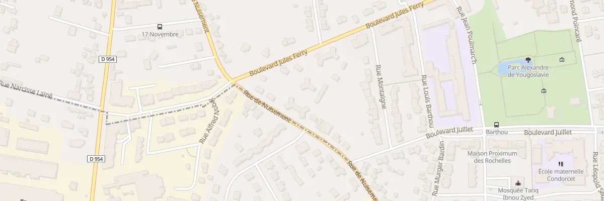Plan du 39 Rue de Nuisement à Dreux