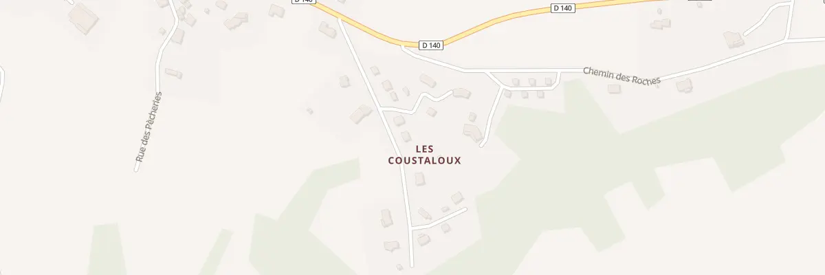 Plan du 17 Rue Des Coustaloux à Vars-sur-Roseix