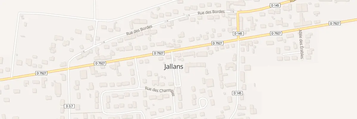 Plan du 18 Rue de la République à Jallans