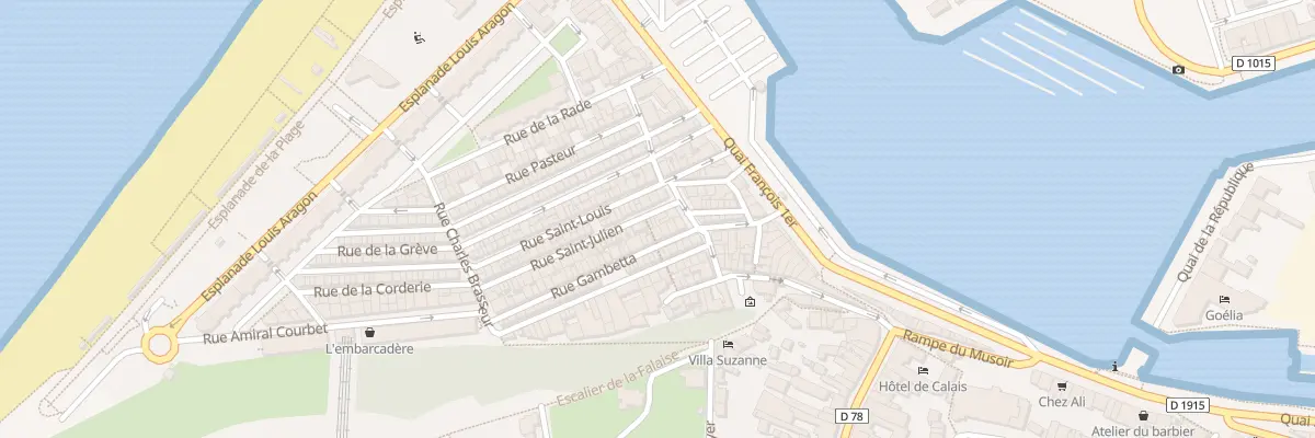 Plan du 5 Rue Saint Julien au Tréport