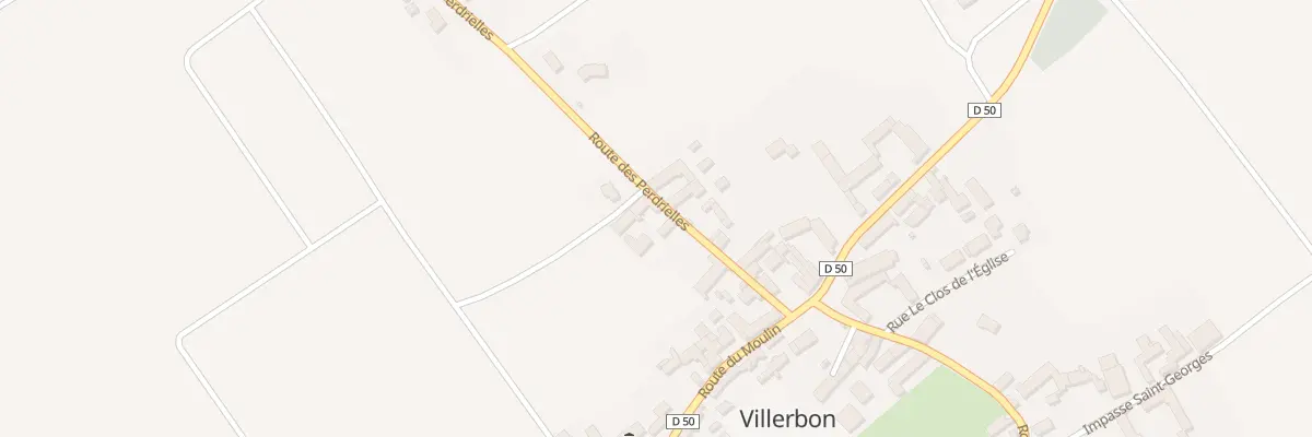 Plan du 13 Rte des Perdrielles à Villerbon