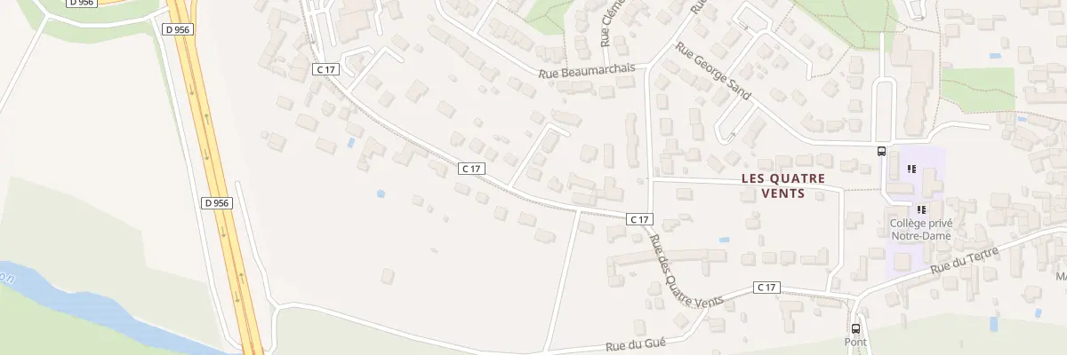 Plan du 26 Rue des 4 Vents à Vineuil