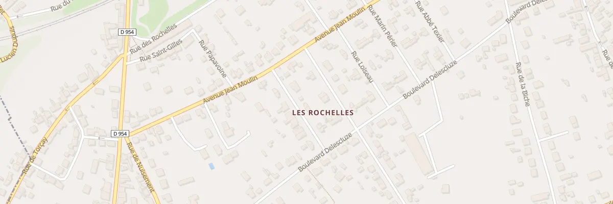 Plan du 5 Rue Delacroix à Dreux