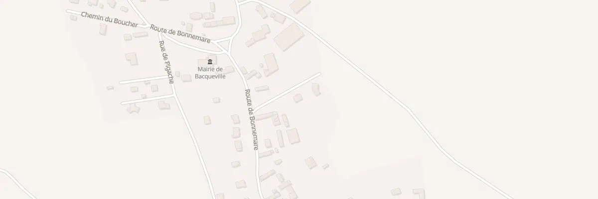 Plan du 12B Rte de Bonnemare à Bacqueville