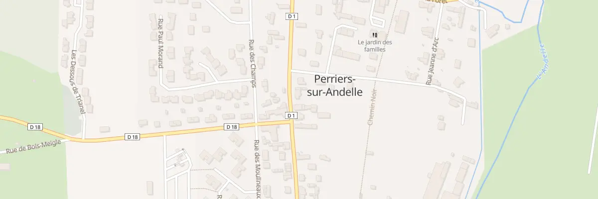 Plan du 41 Rue du Gen de Gaulle à Perriers-sur-Andelle