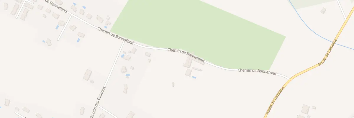 Plan du 355 Che de Bonnefond à Montauban