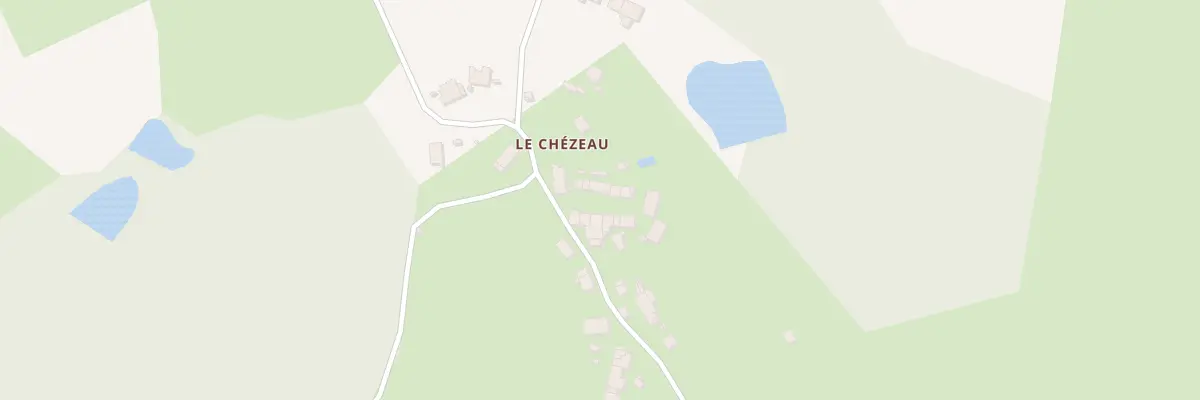 Plan du 14 Le Chézeau à Saint-Amand-Magnazeix