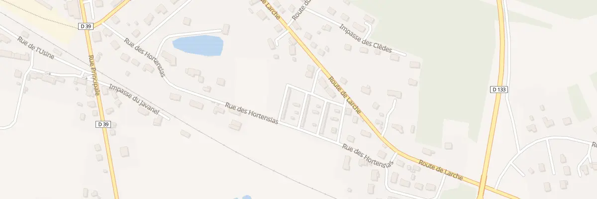 Plan du 23 Rue des Cites à Mansac
