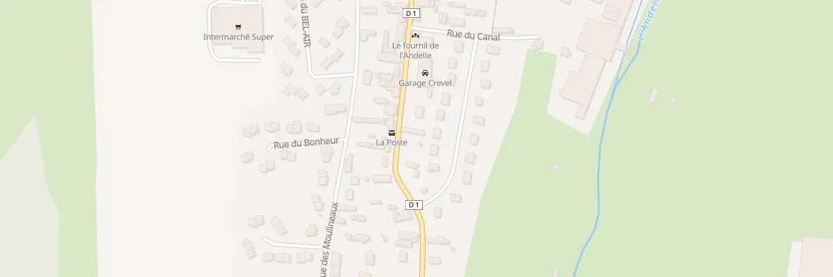 Plan du 73 Rue du Gen de Gaulle à Perriers-sur-Andelle