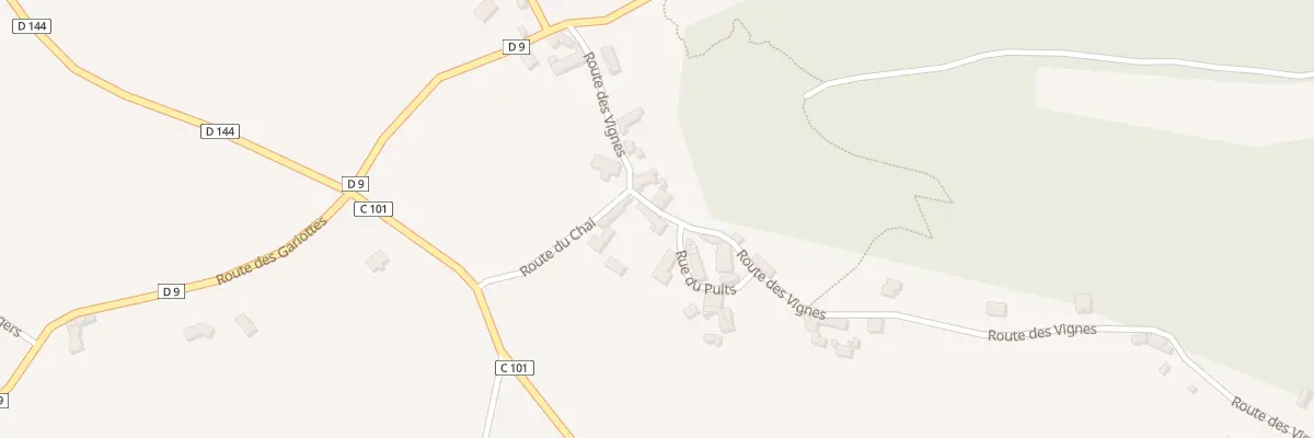 Plan du 5029 Mas de Serre à Nuzéjouls