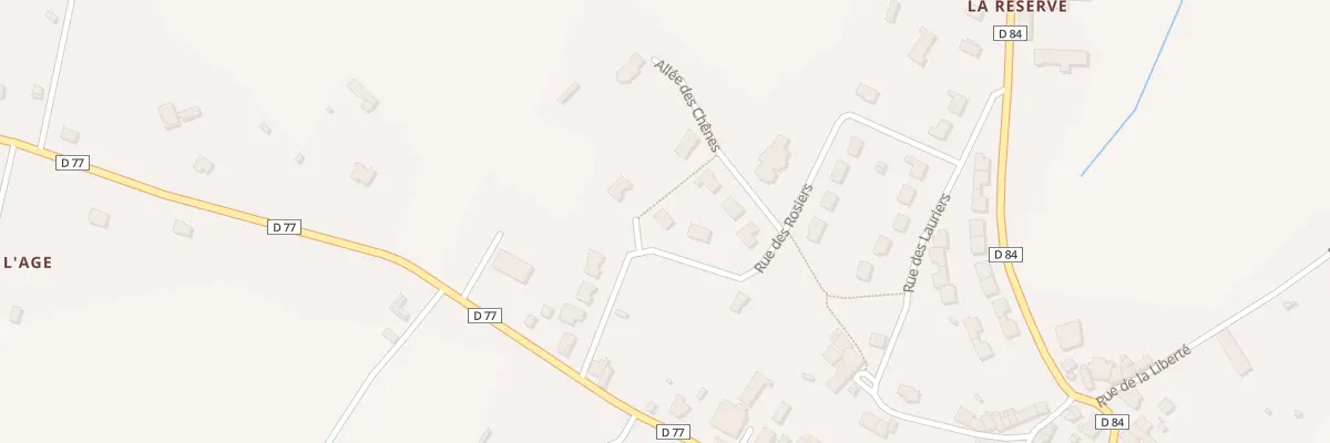Plan du 12 Rue des Rosiers à Arnac-la-Poste