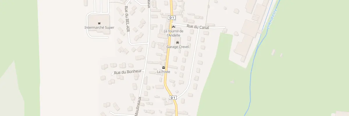 Plan du 71 Rue du Gen de Gaulle à Perriers-sur-Andelle