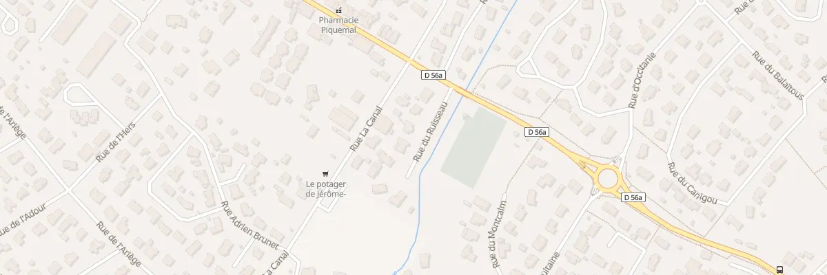 Plan du 3 Rue du Ruisseau à Roquettes