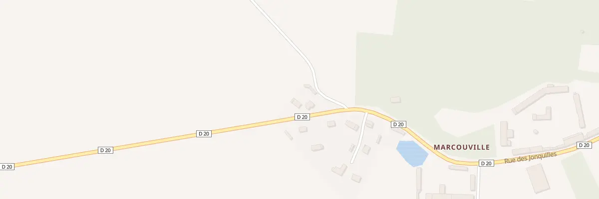 Plan du 1 Rue des Jonquilles à Houville-en-Vexin