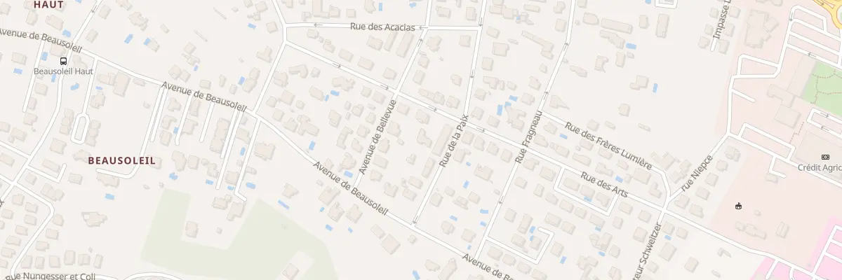 Plan du 16T Rue des Arts à Montauban