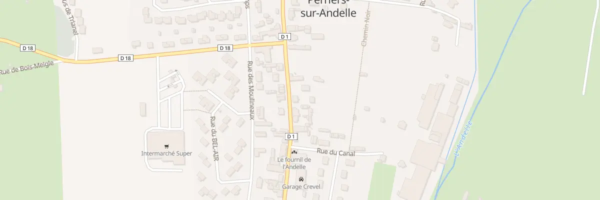 Plan du 55 Rue du Gen de Gaulle à Perriers-sur-Andelle