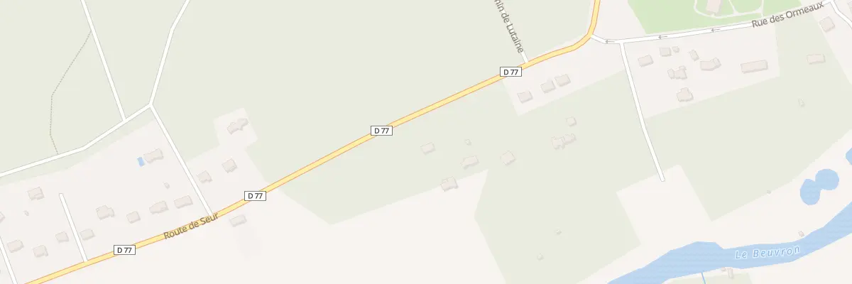Plan du 7A Rte de Seur à Cellettes