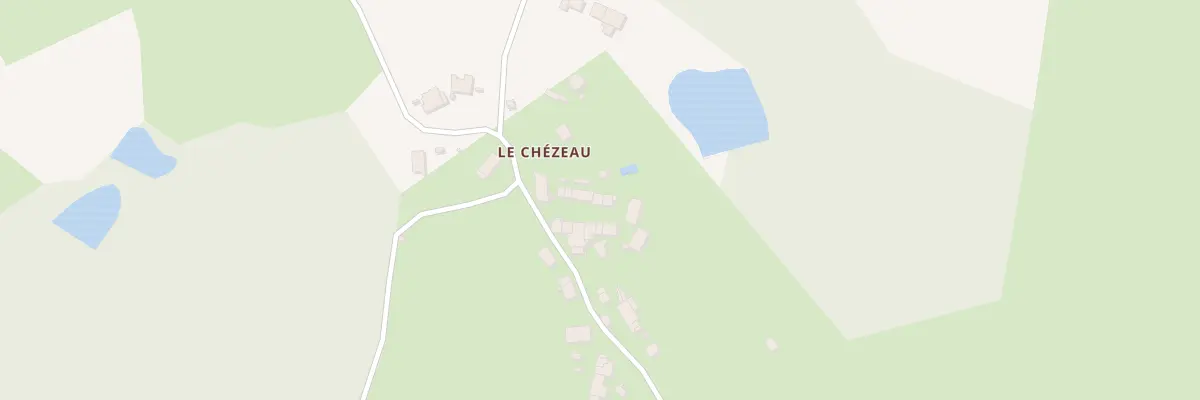 Plan du 5019 Le Chézeau à Saint-Amand-Magnazeix