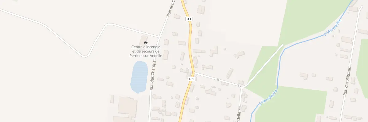 Plan du 4 Rue du Gen de Gaulle à Perriers-sur-Andelle