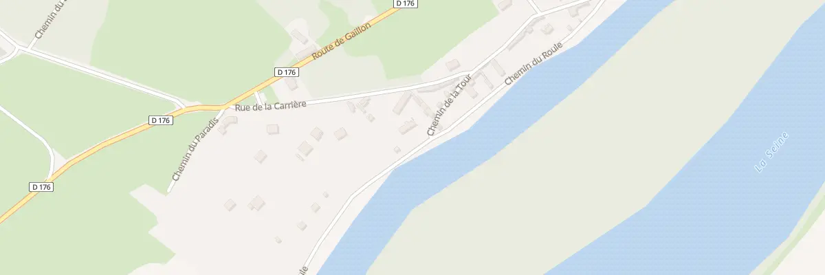 Plan du 1 Che de la Tour aux Trois Lacs