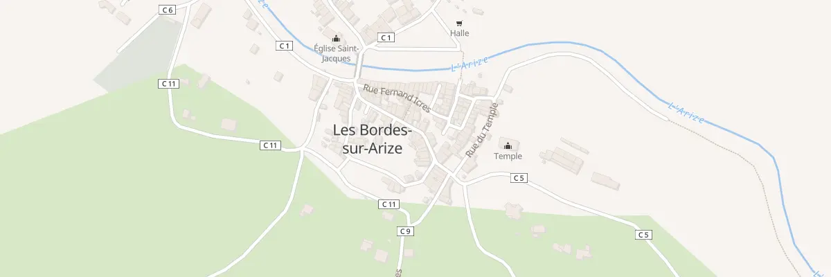 Plan du 26 Rue Grand Rue aux Bordes-sur-Arize