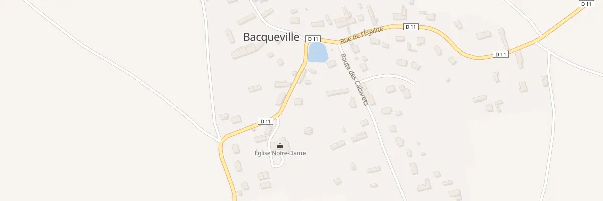 Plan du 21 Rue de l’Egalite à Bacqueville