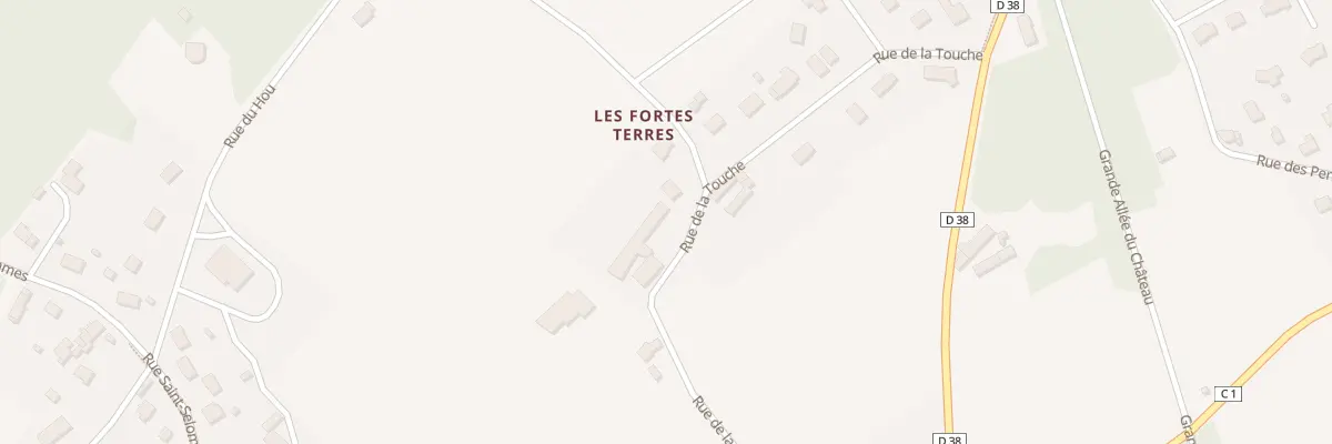 Plan du 14 Rue de la Touche à Chitenay