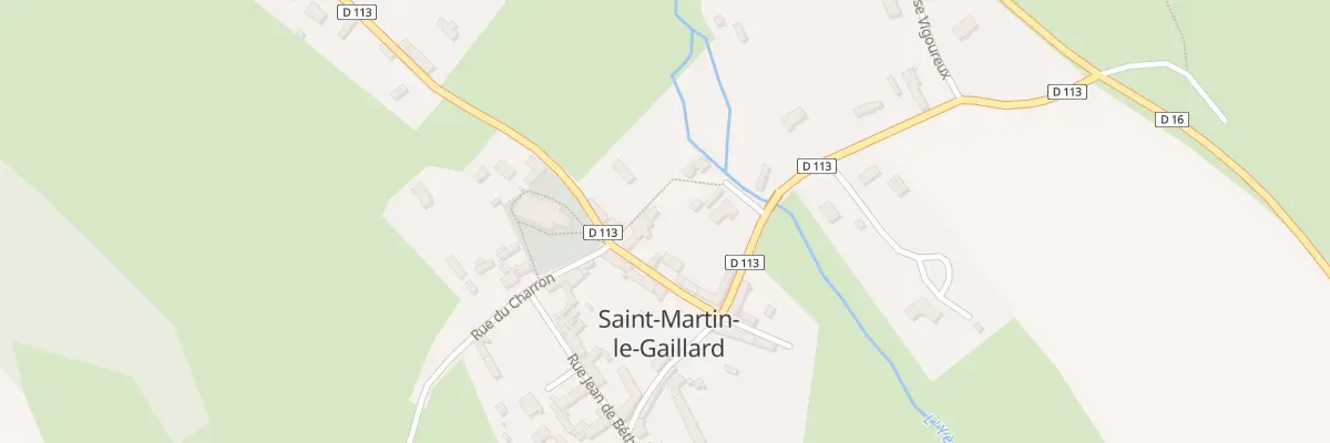 Plan du 21 Rue L’Hermina à Saint-Martin-le-Gaillard