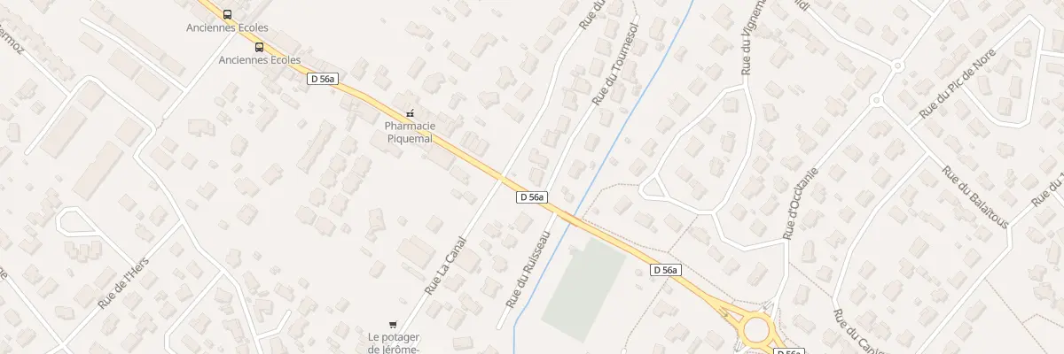 Plan du 1 Rue du Tournesol à Roquettes
