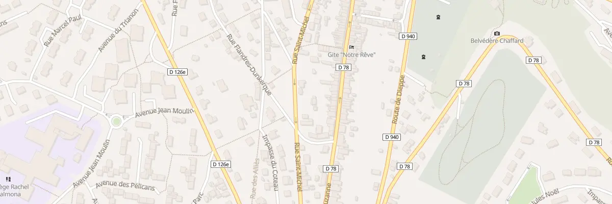 Plan du 69 Rue Saint Michel au Tréport