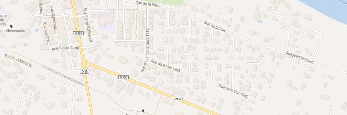 Plan du 7 Imp des Mimosas à Labastide-Saint-Pierre
