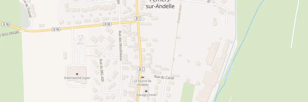 Plan du 57 Rue du Gen de Gaulle à Perriers-sur-Andelle