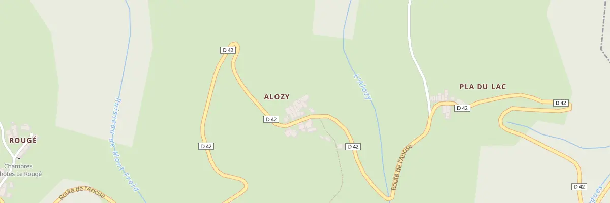 Plan du 39 Alozy à Esplas-de-Sérou