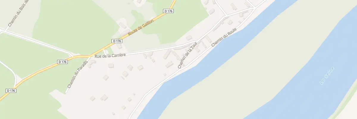 Plan du 5 Che de la Tour aux Trois Lacs