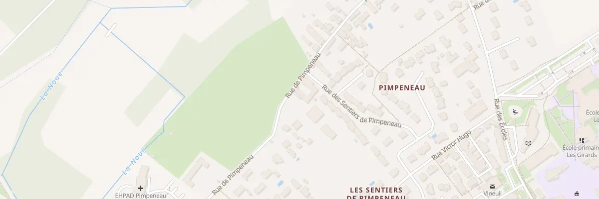 Plan du 430 Rue de Pimpeneau à Vineuil