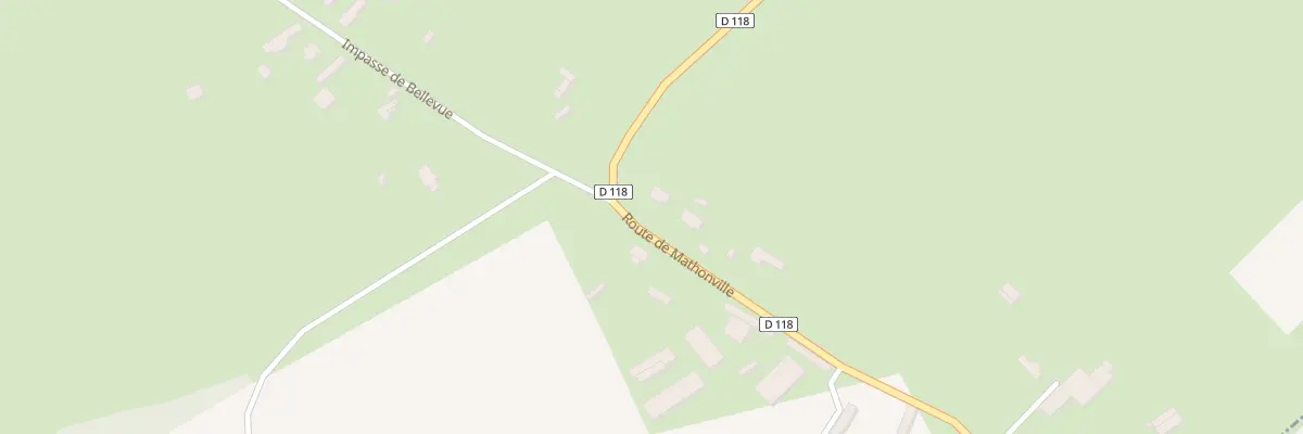 Plan du 33 Rte de Mathonville à Neufbosc