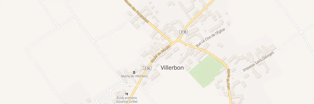Plan du 45 Rte du Moulin à Villerbon