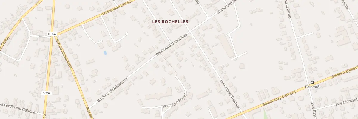 Plan du 36 Rue Léon Frapié à Dreux