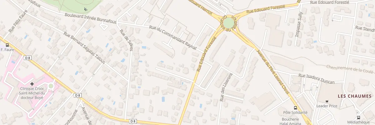 Plan du 161 Rue Édouard Forestié à Montauban