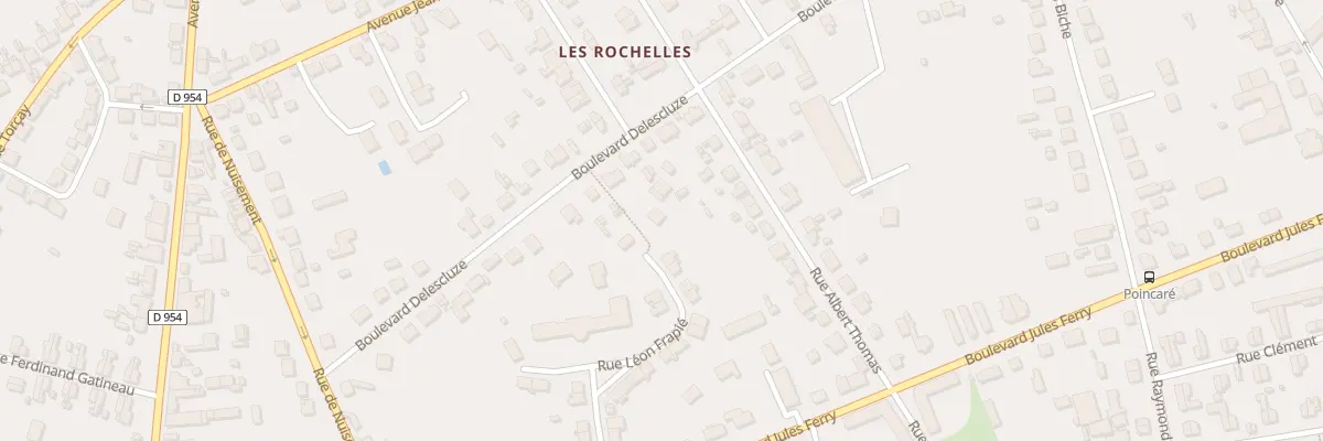 Plan du 34 Rue Léon Frapié à Dreux