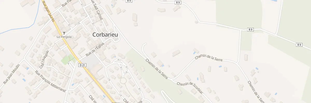 Plan du 74 Imp Lamothe du Fort à Corbarieu