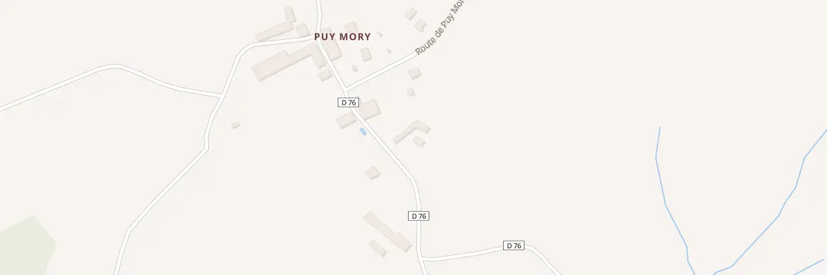 Plan du 3 Puy Mory à Vicq-sur-Breuilh