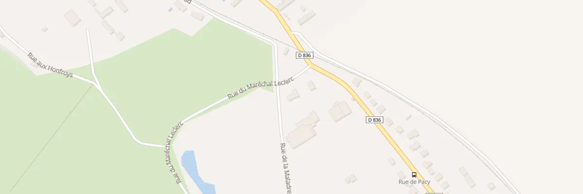 Plan du 20 Rue de la Maladrerie à Ménilles